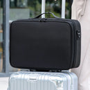 Three-layer Cosmetic Case Large Waterproof Oxford Cloth Manicure Makeup Toolbox,Travel Underwear Storage Box