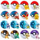 Pokeball Pokemon Figurine Elf Ball Anime Figure Cartoons Pikachu Charizard Pocket Monster Pet Anime Action Model Toy Kids Gifts