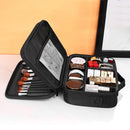 Three-layer Cosmetic Case Large Waterproof Oxford Cloth Manicure Makeup Toolbox,Travel Underwear Storage Box