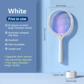 3500V 5in1 Mosquito Killer Lamp Multicunctional Angle Adjustable Bug Zapper Electric USB Rechargeable Mosquito Fly Bat Swatter