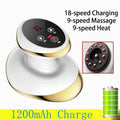 Electric Massage Meridian Brush Universal Body Dredging Cupping Scraping Instrument  Abdominal And Back Massager For Home