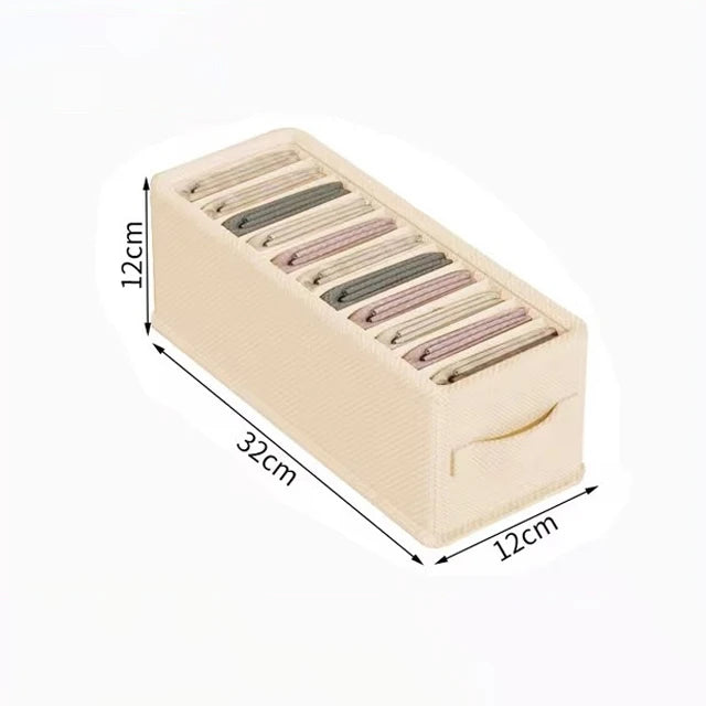 Foldable Underwear Organizer Cabinets Drawer Underwear Storage Box Hard Bra Socks Organizer Closet Clothes Storage Organizers