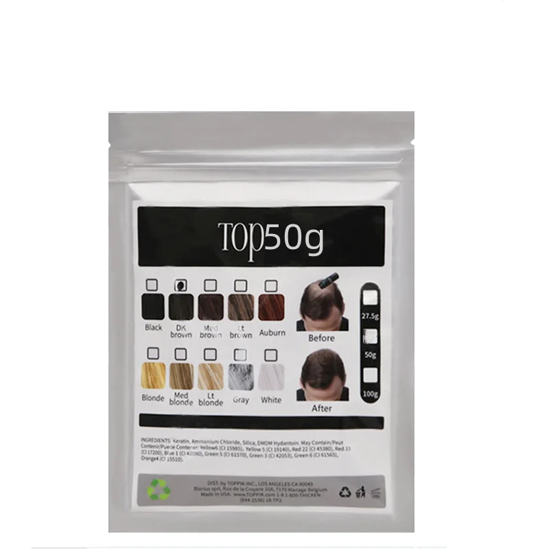 3pcs 27.5g Hair Building Fiber Natural Keratin Styling Powder Loss Bald Fibre Pack Building Hairline Optimizer Dense Hair Growth