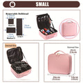 Three-layer Cosmetic Case Large Waterproof Oxford Cloth Manicure Makeup Toolbox,Travel Underwear Storage Box