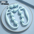 Newest 20 Wheel Annular Leg Clamp Massager Anti-cellulite Massager Body Slimming Roller Massage for Body Massager Relax