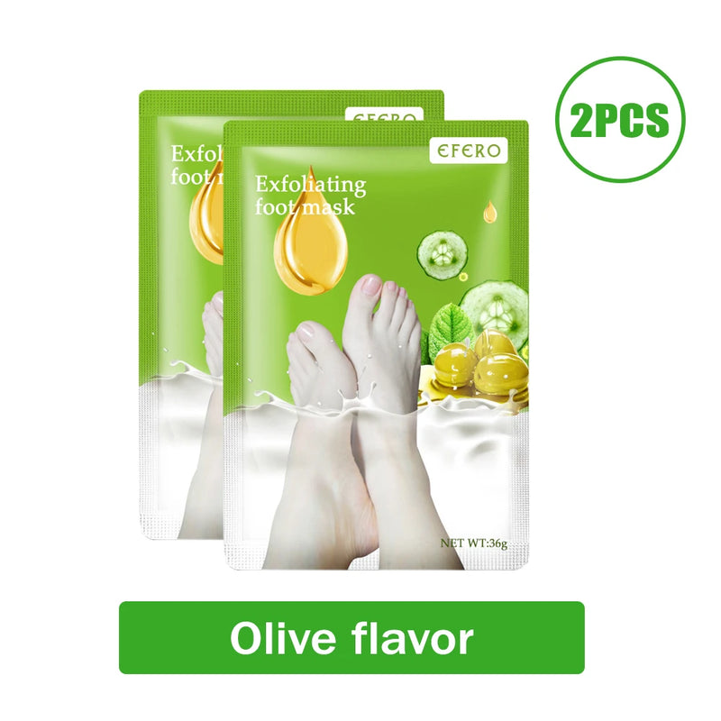 2-10pcs Exfoliating Foot Mask Foot For Remove Dead Skin Calluses Heel Crack Repair Foot Mask Pedicure Socks Foot Skin Care